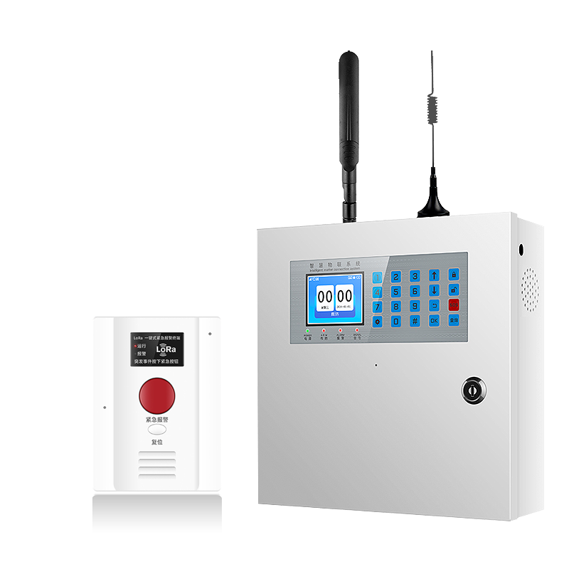 養老院醫院一鍵式報警器Lora無線遠距離學校一鍵緊急報警系統